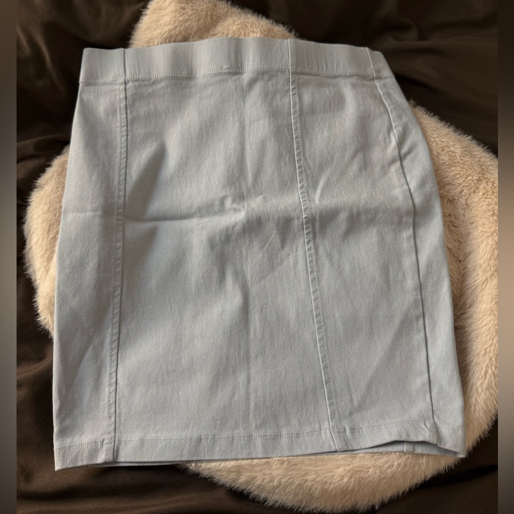 Elegant Light blue Women's Skirt